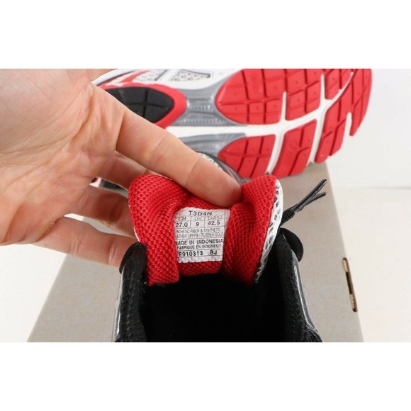NOS Vintage Asics Gel Flux Jogging Running Shoes Sneakers White Red 9 main image 8